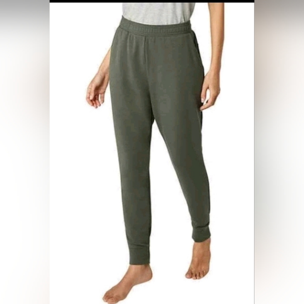 Eddie Bauer green Lounge pants w/ pockets Women's medium